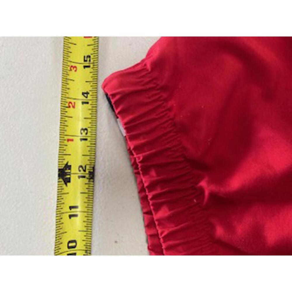 Big Flirt Red Satin Shorts - Picture 4 of 7